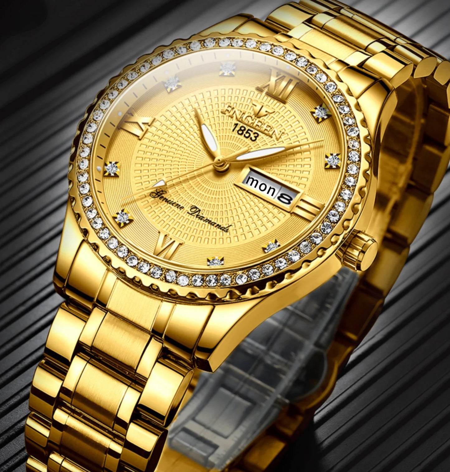 Royal Gold Classic – Men’s Steel Quartz Watch